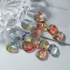 Cuentas de Vidrio Ovaladas de 14 mm Cuentas de Vidrio Rombos Asimétricos Material para Hacer Pulseras y Collares con Cuentas DIY