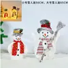 Decoraciones Navideñas, Accesorios para Exhibiciones a Gran Escala, Muñeco de Nieve Luminoso, Papá Noel, Adornos para Árbol de Navidad de Hoteles y Centros Comerciales