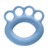Fortalecedor de Agarre de Silicona Transfronterizo para Hombres, Mujeres y Personas Mayores, Herramienta de Entrenamiento Universal para la Fuerza de los Cinco Dedos, Equipo de Ejercicio de Círculo de Agarre Redondo para la Fuerza de la Mano