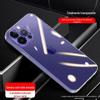 Transparente iPhone 12 iPhone 13Pro Mobile Phone Case 14 Silicone macio max Capa protetora mini Full Covering Lens