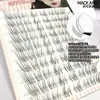 Pestañas Postizas Autoadhesivas Diagonales Estilo Zorro, Transparentes y Transpirables, Ultra Finas y Suaves, con una Sensación Natural de Injerto, Mismo Estilo que las de Yan