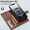 Adecuado para iPhone 18 PRO, funda de teléfono tipo cartera magnética 2 en 1, correa de muñeca para iPhone 17, teléfono portátil y anticaídas