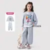 Conjunto de Ropa Infantil Tutu Elefantito para Niñas Primavera y Otoño 2026 Nuevo Estilo de Primavera Sudadera y Pantalones Deportivos Conjunto de Dos Piezas para Niños