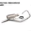 Modificación de motocicleta coche deportivo Benali 250 pequeño dragón amarillo 250 sección frontal de acero inoxidable gran cilindrada M4 tubo de escape universal