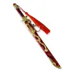 Periférico de Juego Modelo de Arma 22cm Espada Dragón Azul Dorado con Vaina Adorno Artesanal Totalmente Metálico Arma de Atrezo