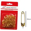 Alfinete de segurança N.0 Dourado