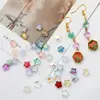 Cuentas de Estrella de Cinco Puntas Pulsera de Cuentas Sueltas Accesorios Pulsera con Cuentas Hecho a Mano Material DIY Cuentas Pintadas a Mano Accesorios de Joyería para Colgar en el Coche