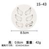 Molde de silicona para pastel de alas de ángel DIY herramientas para pastel de jabón hecho a mano arcilla cristal epoxi para hacer en stock
