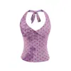 D229-Colete Sexy Slim-Fitting Estilo Europeu e Americano para Mulheres Moda Nova Primavera e Verão 2026 Top Decotado Hot Girl