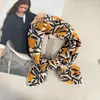 Lenço Quadrado Pequeno de Algodão Linho Seda Estilo Coreano Feminino Primavera Outono Nova Moda Versátil 50cm Lenço Decorativo Pequeno Fresco para Proteção do Pescoço