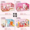 Rompecabezas 3D para Niños de 3 a 6 Años Niños y Niñas DIY Hecho a Mano Casa Pequeña Modelo de Papel Juguetes Educativos