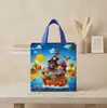 Bolsas Laminadas de Tela No Tejida Transfronterizas, Bolsas Pintadas para Regalo de Vacaciones Infantiles, Bolsas para Snacks, Bolsas de Regalo, Bolsas para Dulces de Halloween