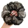 Goma de pelo grande estilo coreano para mujer, alta elasticidad, banda elástica para el pelo duradera, accesorio para el pelo de encaje de alta gama, venta al por mayor