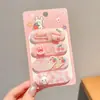 Pegatina de Flequillo Corazón Dulce Pegatina Mágica Linda para Niños Niña Sin Daño en el Cabello Pegatina Versátil para el Cabello Domador de Cabello Rebelde