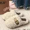 Chinelos Femininos Birkenstock 2026 Outono/Inverno Novo Estilo Casa Antiderrapante Com Pelúcia Quentura Uso Externo Sola Grossa Chinelos de Algodão Espessados para Mulheres