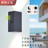 Lámpara de pared exterior impermeable doble cabezal arriba y abajo interruptor de control luminoso lámpara de pared exterior para patio lámpara de aluminio semicircular