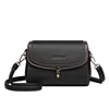 Elegante bolso pequeño cuadrado, bolso cruzado de cuero para mujer, nuevo modelo 2026, bolso de hombro casual para mujeres de mediana edad