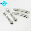 Pasador Coreano de 10 cm de Dos Piezas con Pinza de Resorte Chapado a Mano Adorno de Lazo Accesorios para el Cabello Materiales para Joyería DIY