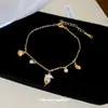 Pulsera de Delfín con Goteo de Aceite de Circonita Estilo Ins Romántico Coreano, Pulsera de Lujo Ligero de Gama Alta, Joyería de Mano Moderna y Sencilla al por Mayor