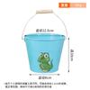 Juguete de Cubo de Playa para Niños Set de Cubo de Hierro para Cavar Arena con Pala Juego de Tres Piezas para Cavar en el Jardín al Aire Libre
