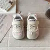 Zapatillas de Entrenamiento Alemanas para Niñas 2026 Otoño Nuevas Versátiles Casuales de Plataforma Cómodas Suela Suave Encaje de Lazo Zapatillas Deportivas