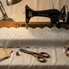 227343 Tela de malla Tencel bordado perforado, encaje para falda de ropa de mujer y niño, encaje accesorio para prenda, directo del fabricante
