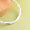 Ciervo Dorado Rey Plata Pura 999 Tallado Hierba Tang Diseño Mobius Empujar-Tirar Pulsera para Mujer Pulsera de Moda