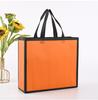 Nuevo en stock bolsa no tejida recubierta bolsa de compras portátil para ropa bolsa para llevar bolsa de estudio bolsa imprimible con logo