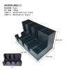 Portavasos para Barra de Bar, Dispensador de Vasos, Divisor para Vasos de Papel y Plástico, Portavasos Desechables, Estante de Almacenamiento, Estante de Almacenamiento para Vasos de Papel Desechables