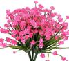 Hierba de primavera de simulación amazónica, camelia, jardinería, balcón, decoración exterior, pequeña rosa de loto, flor falsa de plástico, decoración