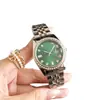 Bisel completamente de diamantes, correa de reloj para mujer en tono dorado, calendario, reloj de pulsera de cuarzo para mujer, reloj minimalista para mujer