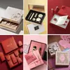 Caja de Regalo Rectangular Personalizada de Lujo para Cosméticos, Set de Lujo para el Día de la Mujer, Caja de Empaque para Labial y Crema