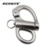 Zhibo Metal RICHWITS Grillete Fijo de Resorte de Acero Inoxidable 316 Grillete Direccional Grillete de Tracción Manual
