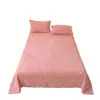 Juego de sábanas de cama nuevo 2026, color sólido, engrosado, terciopelo de leche, tamaño grande, con borlas, amigable con la piel, suave y cálido, juego de ropa de cama de invierno de tres piezas