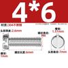 Tornillo de cabeza cilíndrica ranurada de acero inoxidable 304 GB65, perno de cabeza plana ranurada de cabeza redonda MM2M3M4M5M6M8