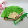 Ventoinha Branca de 21cm + Bolsa de Gaze + Pingente de Ventoinha, Ventoinha de Tecido para Casamento em Cor Sólida, Estrutura de Bambu, Superfície de Tecido de Seda, Pode Ser Impressa
