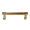 Manija de Armario de Aleación de Zinc Nórdica de Lujo Ligero, Manija de Puerta de Cajón y Gabinete Minimalista Moderno Francés Color Cobre, Dorado Champagne