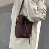 Bolso Bandolera de Cubo de Moda con Acabado Mate, Bolso de Hombro Tendencia, Bolso Tote Casual Versátil de Gran Capacidad Vintage, Bolso de Hombro