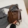 Bolso de Mano Pequeño de Lado Blando con Diseño de Nicho Francés para Mujer 2026 Nuevo Bolso de Hombro Elegante Bolso Cruzado de Cubo de Moda