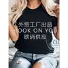 Camisetas de Algodón de Manga Corta para Hombre y Mujer de 180 g Color Sólido Camisetas Básicas para Vestir al por Mayor Suministro Exportación Transfronteriza Wish