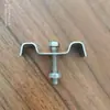 Hebilla de rejilla de PRFV tipo m clip de sujeción para instalación en rejilla conector para rejilla de árbol clip de fijación l c sujetador