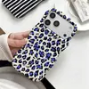 Suministro Exclusivo Transfronterizo de Funda para Teléfono con Estampado de Leopardo Azul Klein para iPhone 18 Pro Max, Cubierta Protectora Anticaídas, Personalizable con Tu Propio Diseño