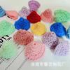 Gorro pequeño de lana con gancho manual, tejido a mano, mini gorro, bricolaje, joyería, ropa, bolso, accesorios