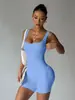 Conjunto de Ropa de Yoga Todo en Uno Transfronterizo, Mono Corto Seamless de Alta Elasticidad, Ropa de Fitness de Secado Rápido para Exteriores sin Mangas de Canalé