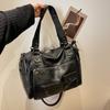Bolso de Mano para Mujer de Comercio Exterior Transfronterizo Nuevo Retro Europeo y Americano de Gran Capacidad Casual de Hombro Cruzado Bolso Tote para Mujer