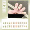 Uñas Postizas Personalizadas Pure Desire, Manicura Portátil de Alta Gama, Uñas Postizas Blanqueadoras, Uñas Portátiles, Uñas de Manicura Terminadas