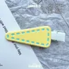 Presilha de Cabelo com Laço de Bolinhas, Presilha Lateral, Estilo Doce para Meninas, Presilha para Franja, Grampo de Cabelo, Presilha Bico de Pato, Piranha, Acessório de Cabelo