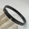 Pulseira Transfronteiriça Europeia e Americana em Aço Titânio, Fashion e Personalizada, com Letras Incrustadas de Diamante, Pulseira que Não Desbota, Joias Incrustadas de Diamante, Pulseira de Aço Inoxidável
