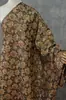 Tela de Jacquard Floral en Relieve Estilo Europeo para Vestidos, Hilo Teñido de Moda para Chalecos de Vestir y Decoración de Bolsos