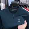 Camisa Polo Estilo Nuevo de Primavera Camiseta de Manga Larga para Hombre Color Sólido Cuello de Solapa Mediana Edad Holgada de Moda Sudadera de Moda para Hombre